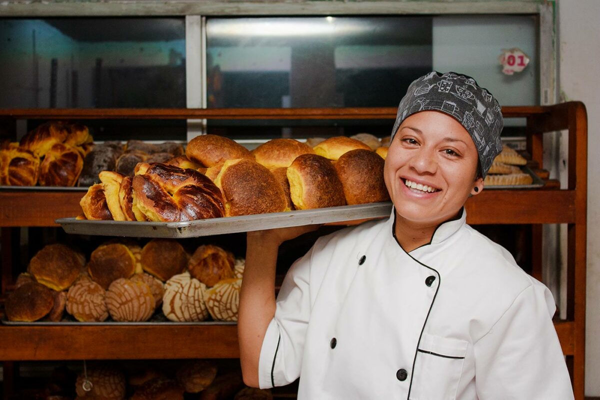 Small business restaurant owner supported by Wells Fargo NEW-WBC grant