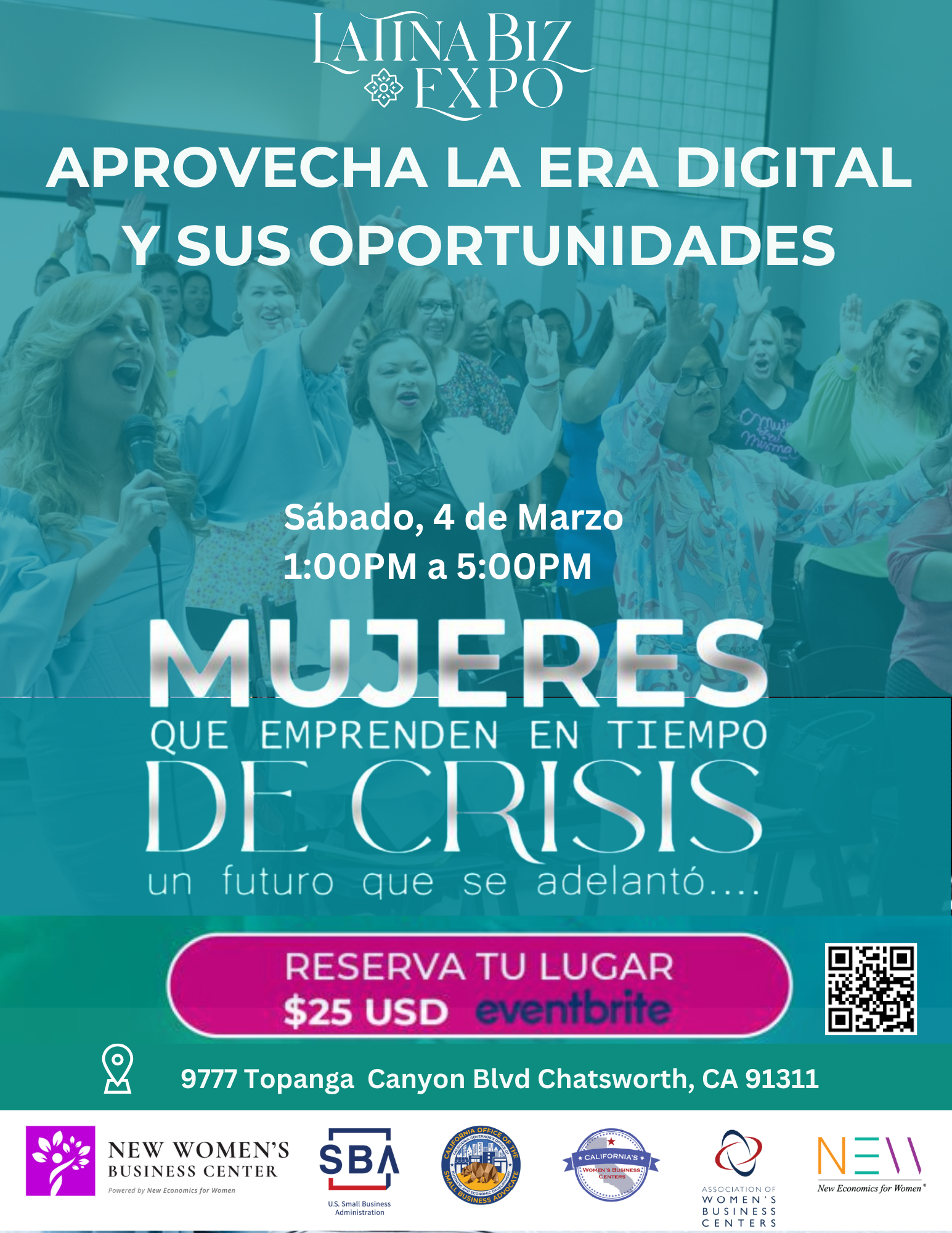 Flyer Final Mujeres que emprenden en tiempo de crisis un futuro que se adelantó